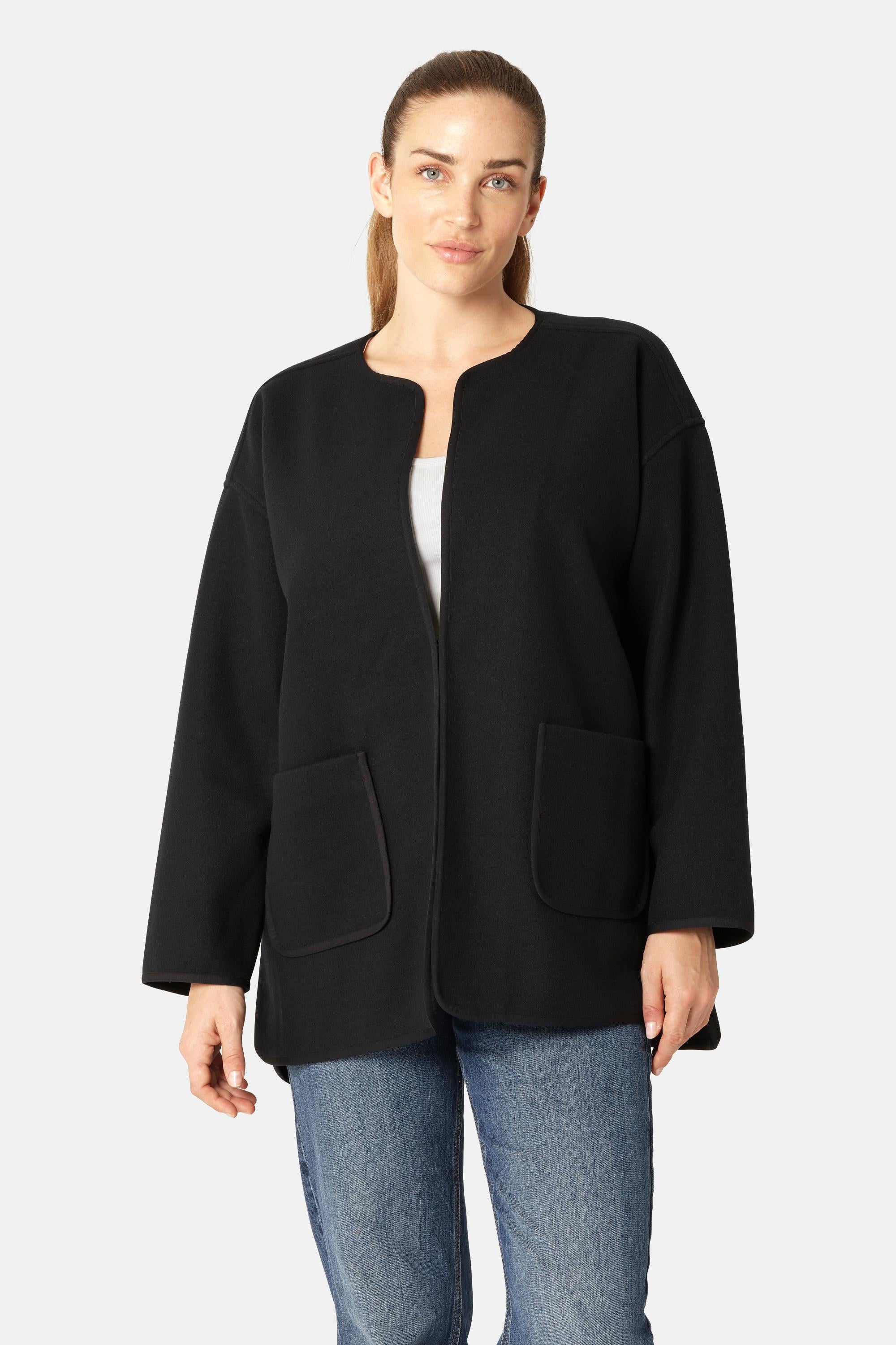 Filtet Casual Jakke - Dark Indigo